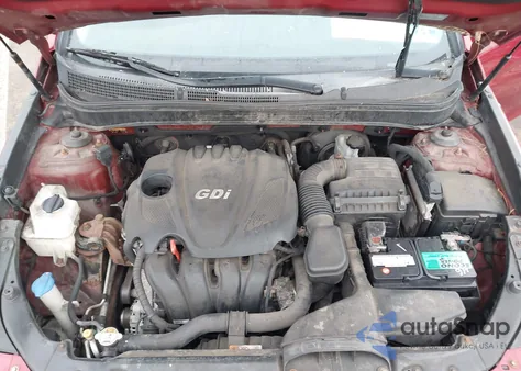 2014 Hyundai Sonata Gls z USA, uszkodzony, nr VIN 5NPEB4AC6EH824434